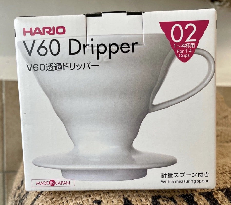 Hario V60 Handfilter Porzellan Größe 02